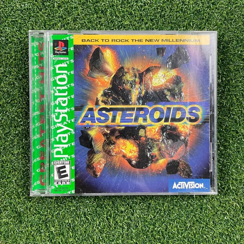 Asteroids (Sony PlayStation 1 Ps One, 1998) Complete CIB